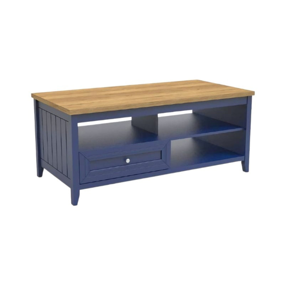 Dell Coffee Table Midnight Blue Finish-zoom-1