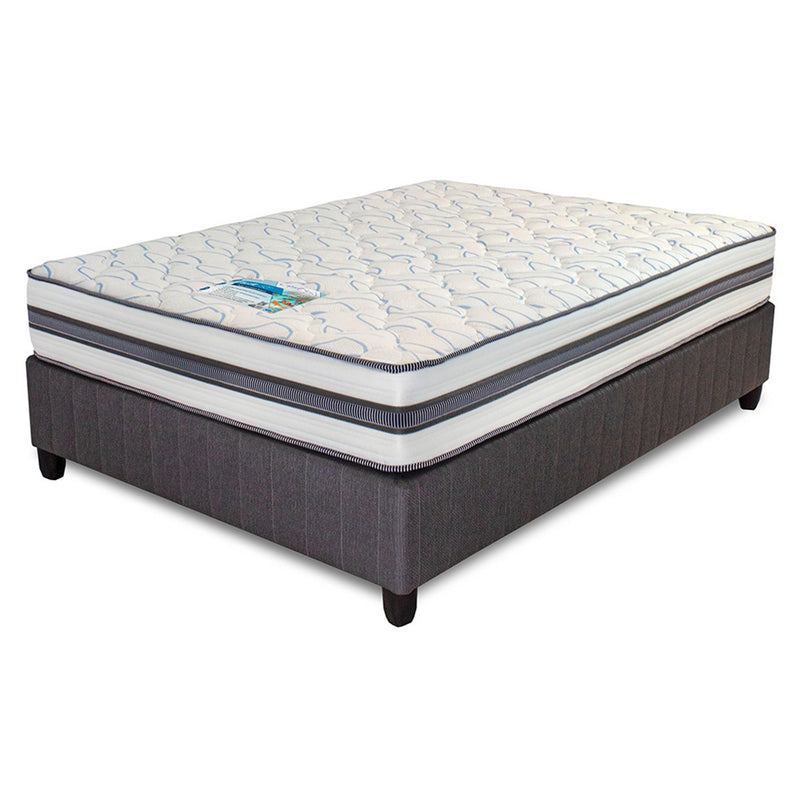Cloudnine Blue 50th King Bed Set Standard Length-zoom-