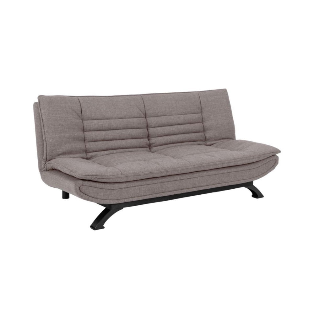 Faith Sleeper Couch Beige Fabric