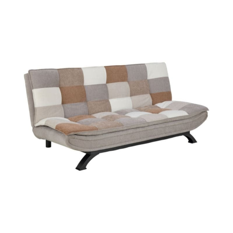 Faith Sleeper Couch Patchwork Fabric-zoom-