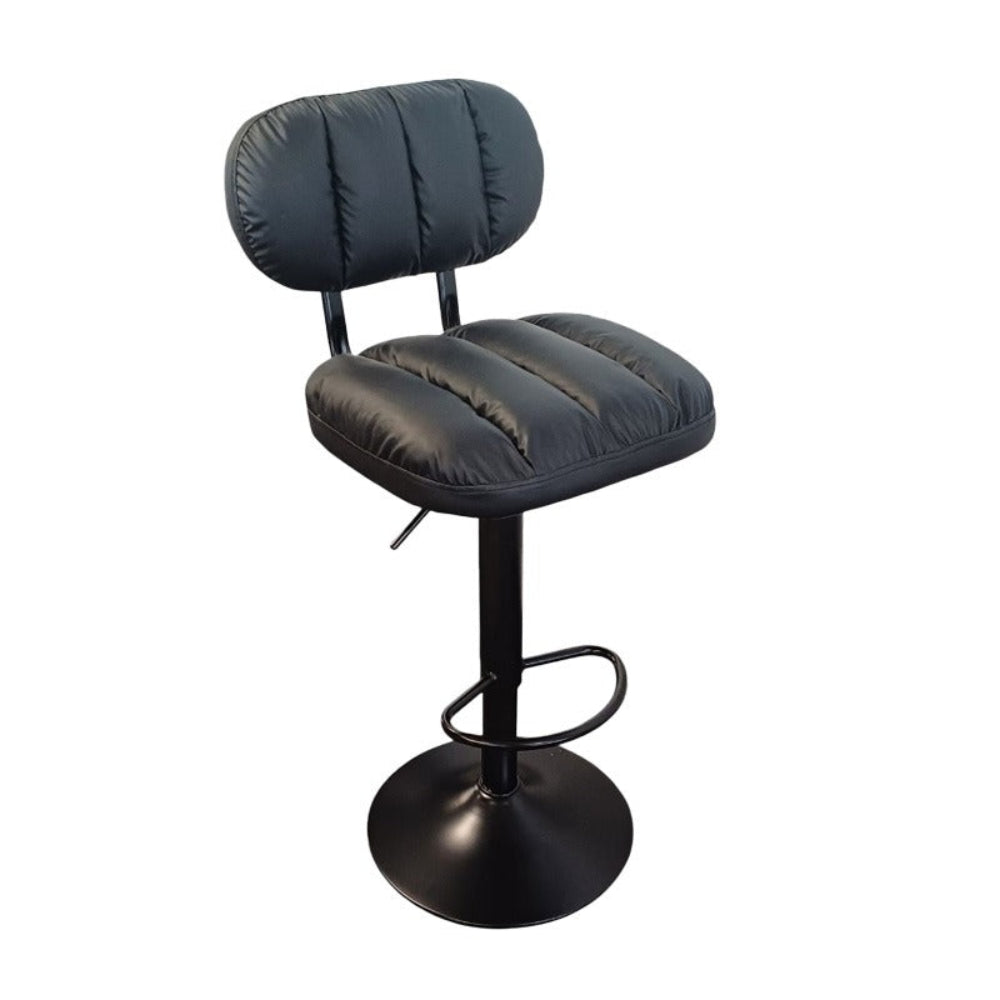 Mojo Bar Chair Black PU Black Frame