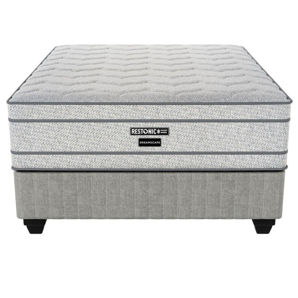 Restonic Dream Scape Medium Single Bed Set Extra Length-zoom-4