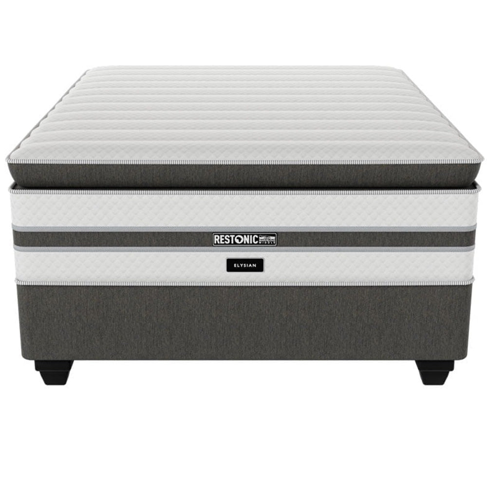 Restonic Elysian Plush Double Bed Set Standard Length-2