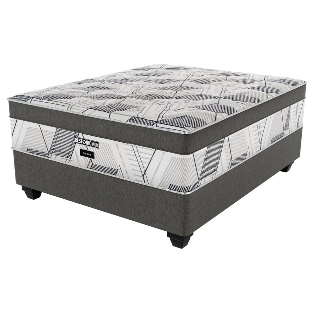 Restonic Mirage Medium Single Bed Set Extra Length-zoom-4