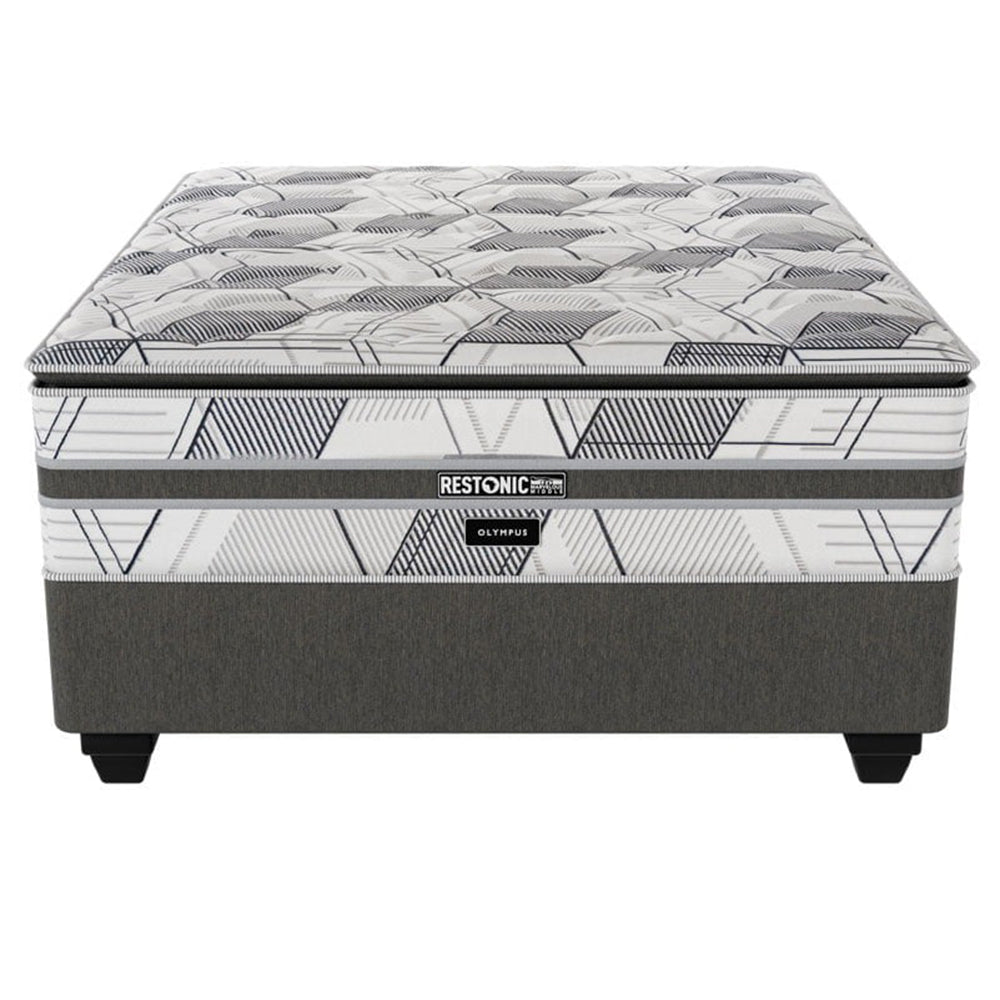 Restonic Olympus Plush Double Bed Set Standard Length-zoom-4