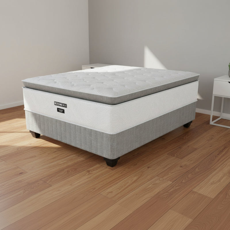 Restonic Support Sense Medium Double Bed Set Standard Length-zoom-