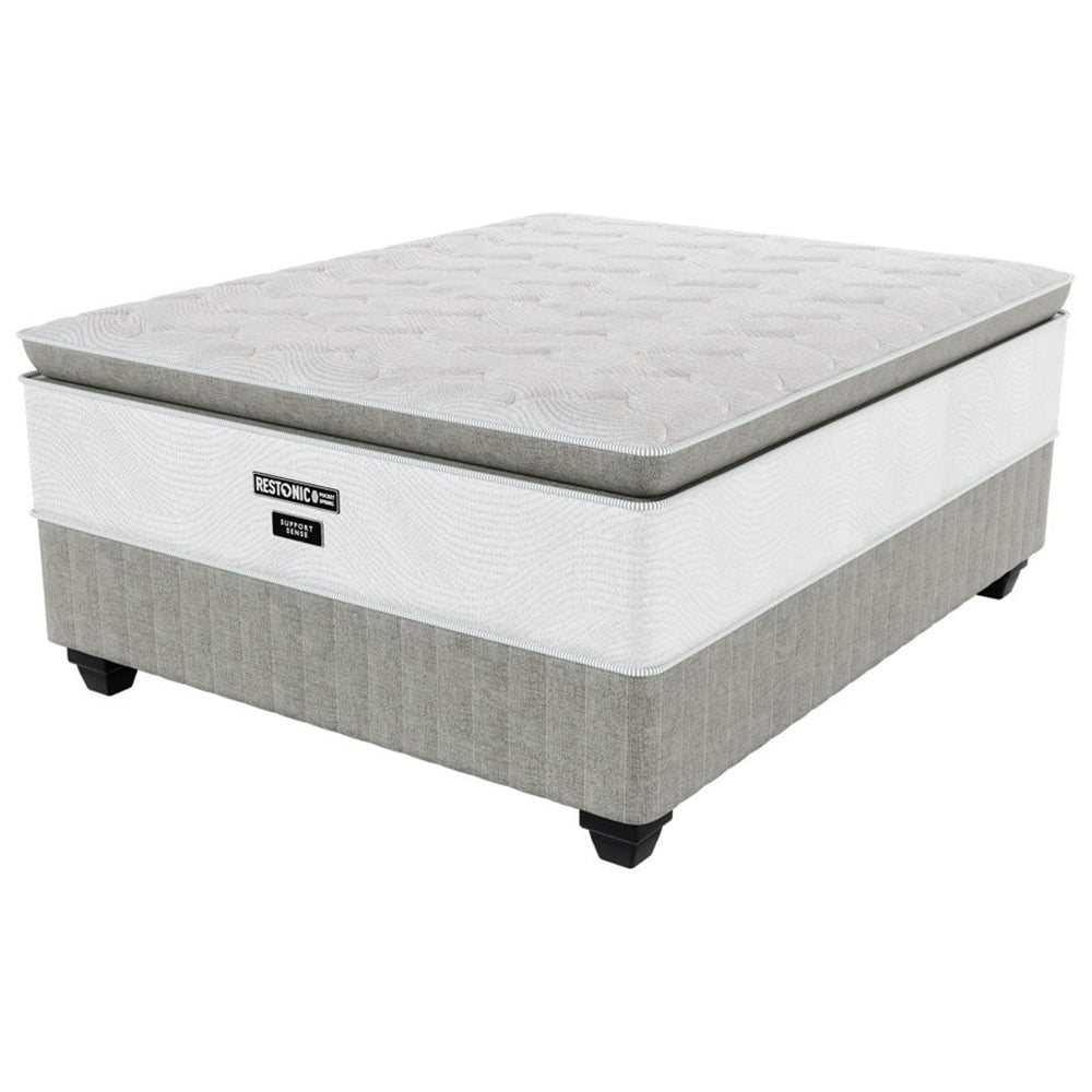 Restonic Support Sense Medium Double Bed Set Standard Length-3