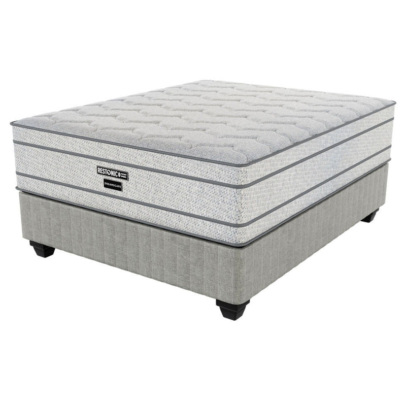 Restonic Dream Scape Medium Single Bed Set Extra Length-zoom-