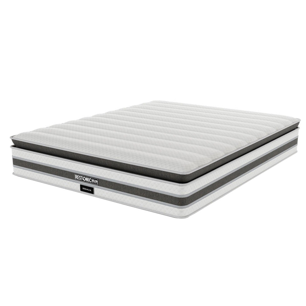 Restonic Regalia Plush Double Bed Set Standard Length