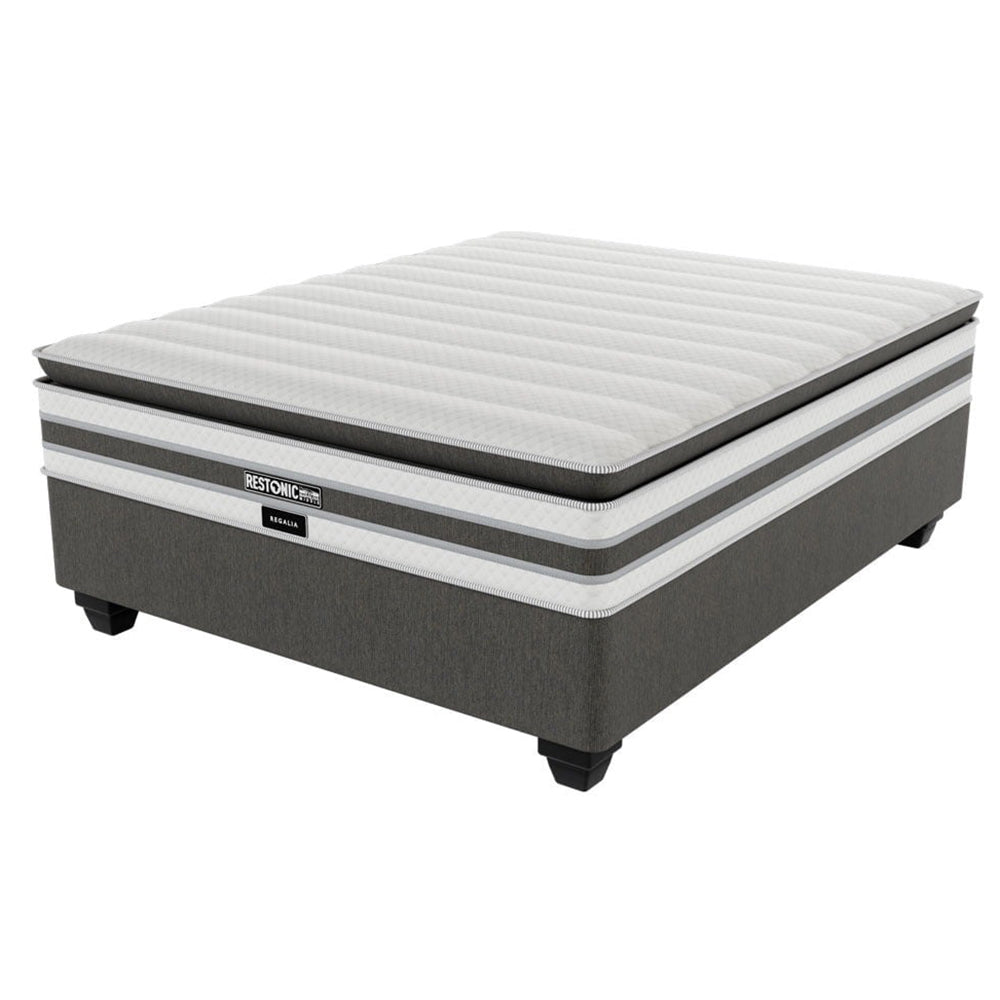 Restonic Regalia Plush Double Bed Set Standard Length-4