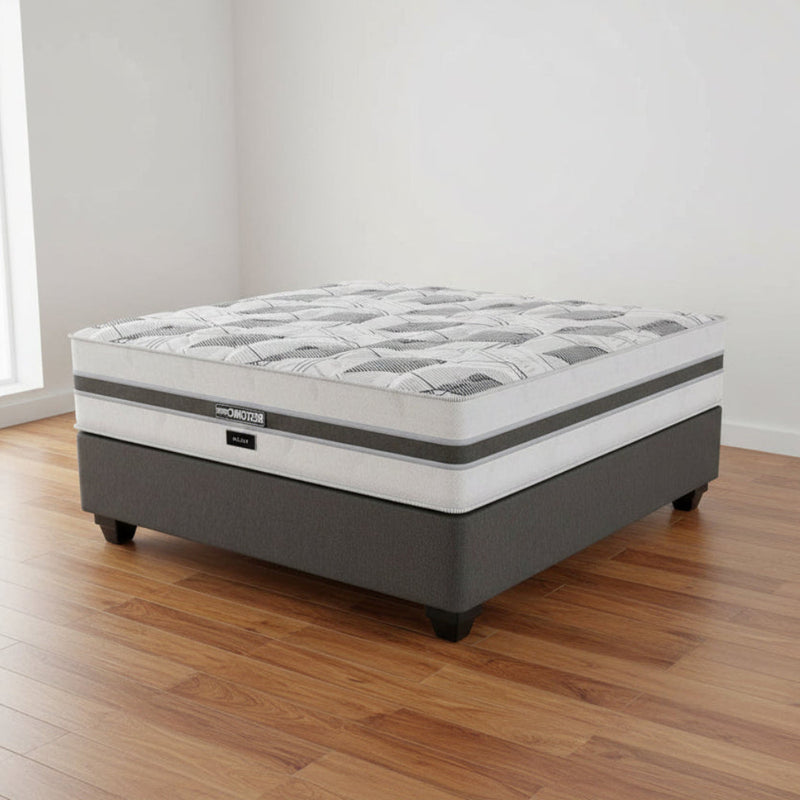 Restonic Valor Medium Double Bed Set Standard Length-zoom-
