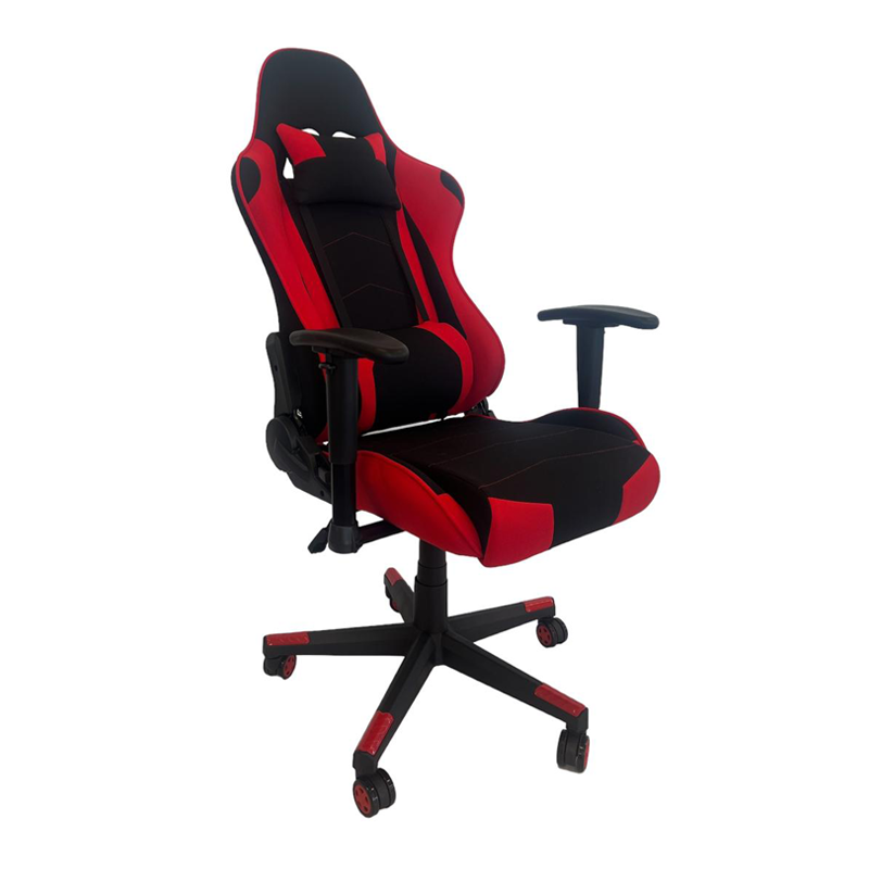 Raptor Gaming Chair Red Reclining Back Rest 2D Armrest