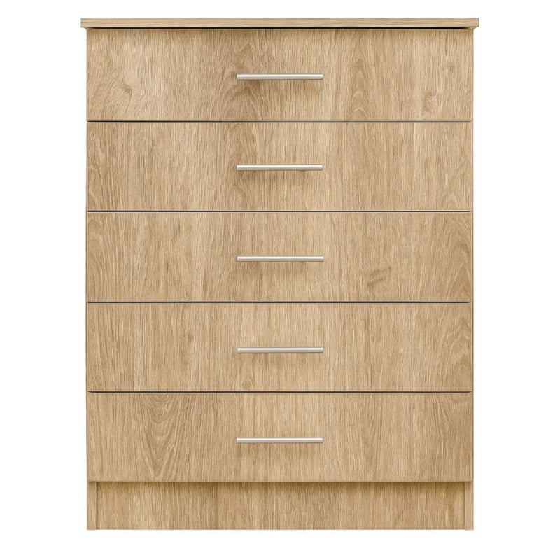 Lagos Oak Chest Drawer-zoom-