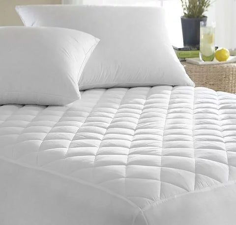 Dreyer Linen Quilted Mattress Protectors Double Standard Length