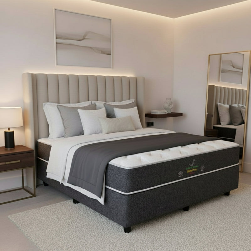 Haven Ultra Firm Three Quarter Bed Set Standard Length-zoom-